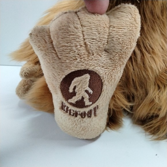 Artistic Toys Bigfoot 10" Plush Sasquatch Brown Soft Stuffed Animal Wild Thing - Picture 4 of 11